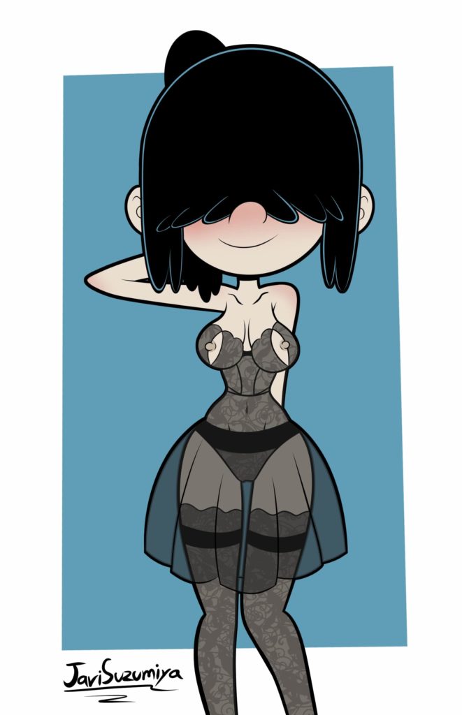 Lucy Loud En Lingerie Coquine Ouverte Sur Ses Nichons Bienvenue Chez